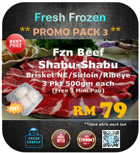 Frozen Meat Promo Pack 3